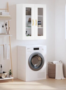 VidaXL Hangkast 69,5x34x90 cm wit