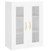 VidaXL Hangkast 69,5x34x90 cm wit