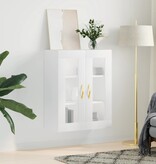 VidaXL Hangkast 69,5x34x90 cm wit