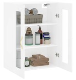 VidaXL Hangkast 69,5x34x90 cm wit