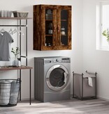 VidaXL Wandkast 69,5x34x90 cm gerookt eikenkleurig