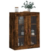 VidaXL Wandkast 69,5x34x90 cm gerookt eikenkleurig