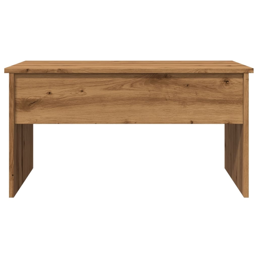 VidaXL Salontafel 80x50,5x41,5 cm bewerkt hout artisanaal eikenkleurig