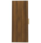 VidaXL Hangkast 69,5x34x90 cm bruin eikenkleur