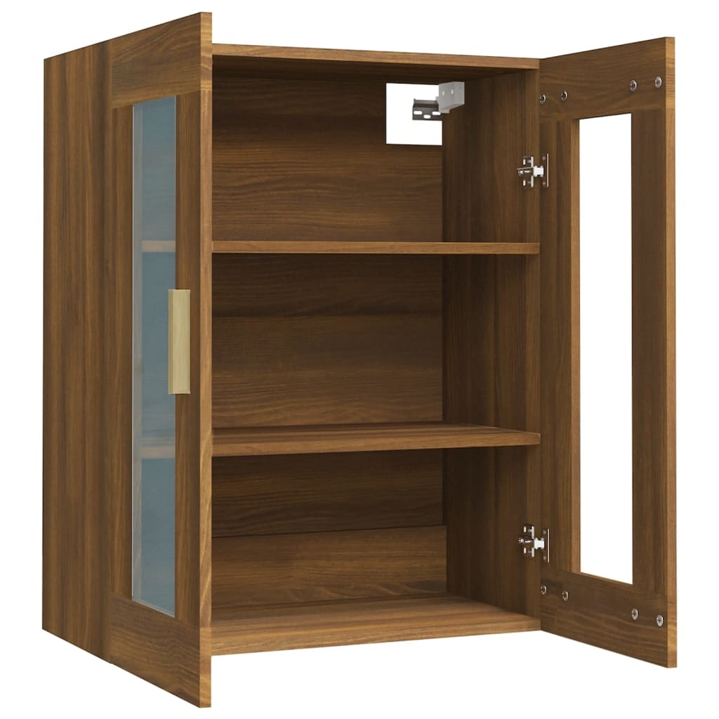 VidaXL Hangkast 69,5x34x90 cm bruin eikenkleur