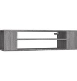 VidaXL Tv-hangmeubel 100x30x26,5 cm bewerkt hout grijs sonoma eiken