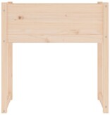 VidaXL Plantenbak 78x40x81 cm massief grenenhout