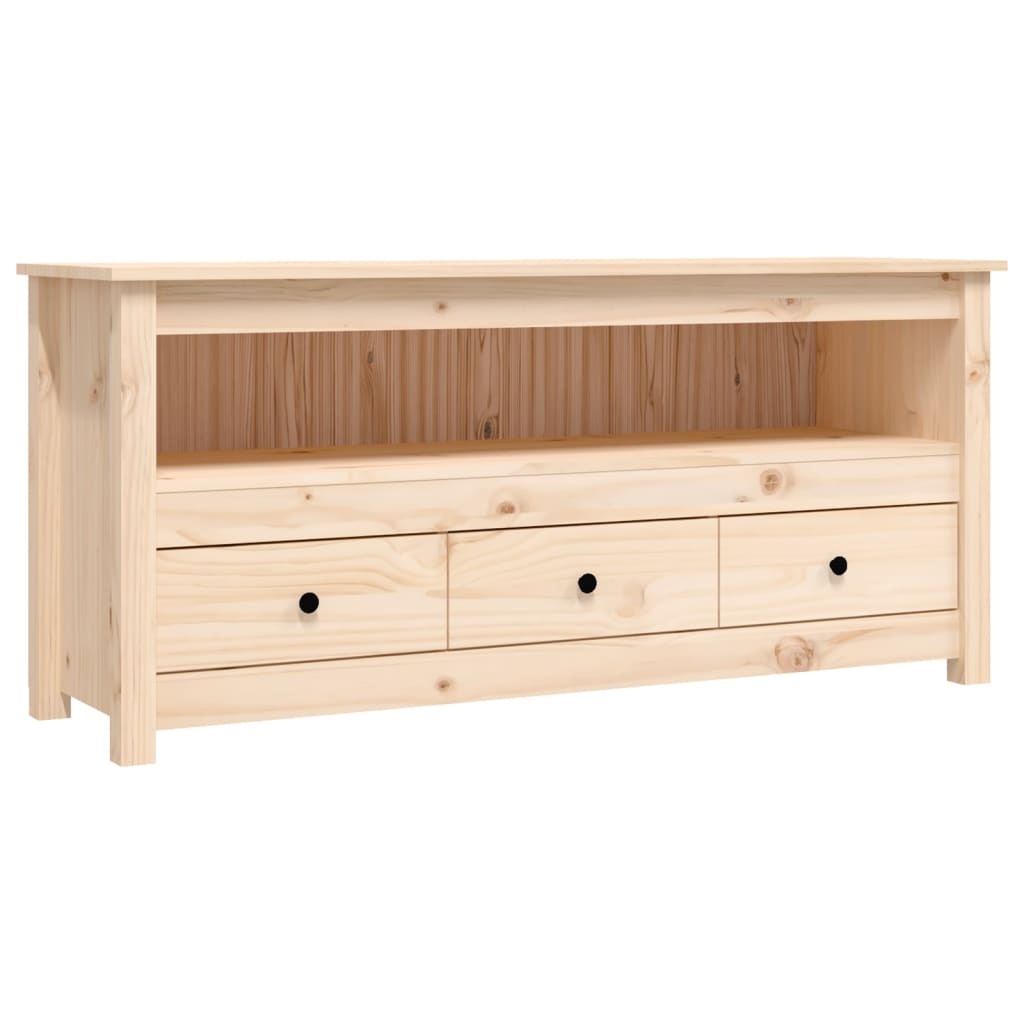VidaXL Tv-meubel 114x35x52 cm massief grenenhout
