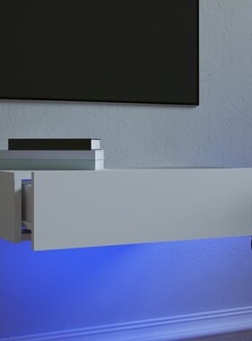 VidaXL Tv-meubel met LED-verlichting 60x35x15,5 cm wit