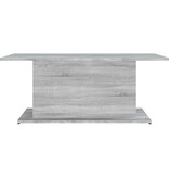 VidaXL Salontafel 102x55,5x40 cm bewerkt hout grijs sonoma eikenkleur