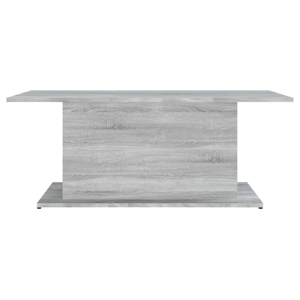 VidaXL Salontafel 102x55,5x40 cm bewerkt hout grijs sonoma eikenkleur