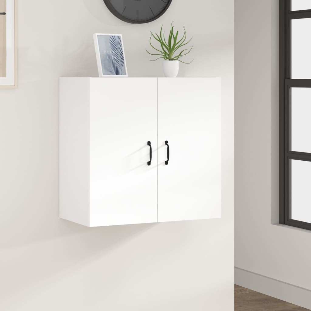 VidaXL Wandkast 60x31x60 cm bewerkt hout wit