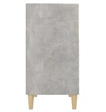 VidaXL Dressoir 57x35x70 cm bewerkt hout betongrijs