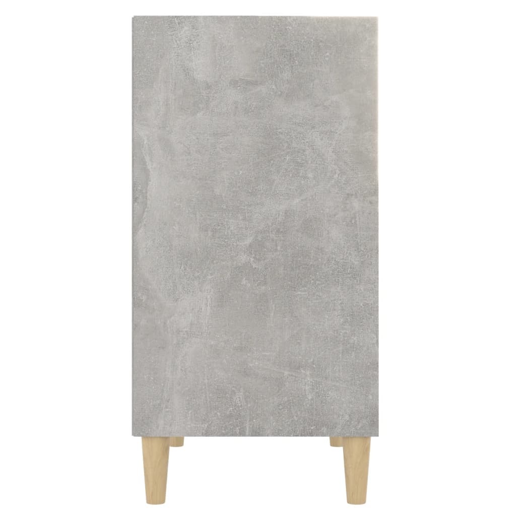 VidaXL Dressoir 57x35x70 cm bewerkt hout betongrijs