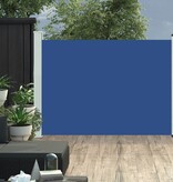 VidaXL Tuinscherm uittrekbaar 120x500 cm blauw