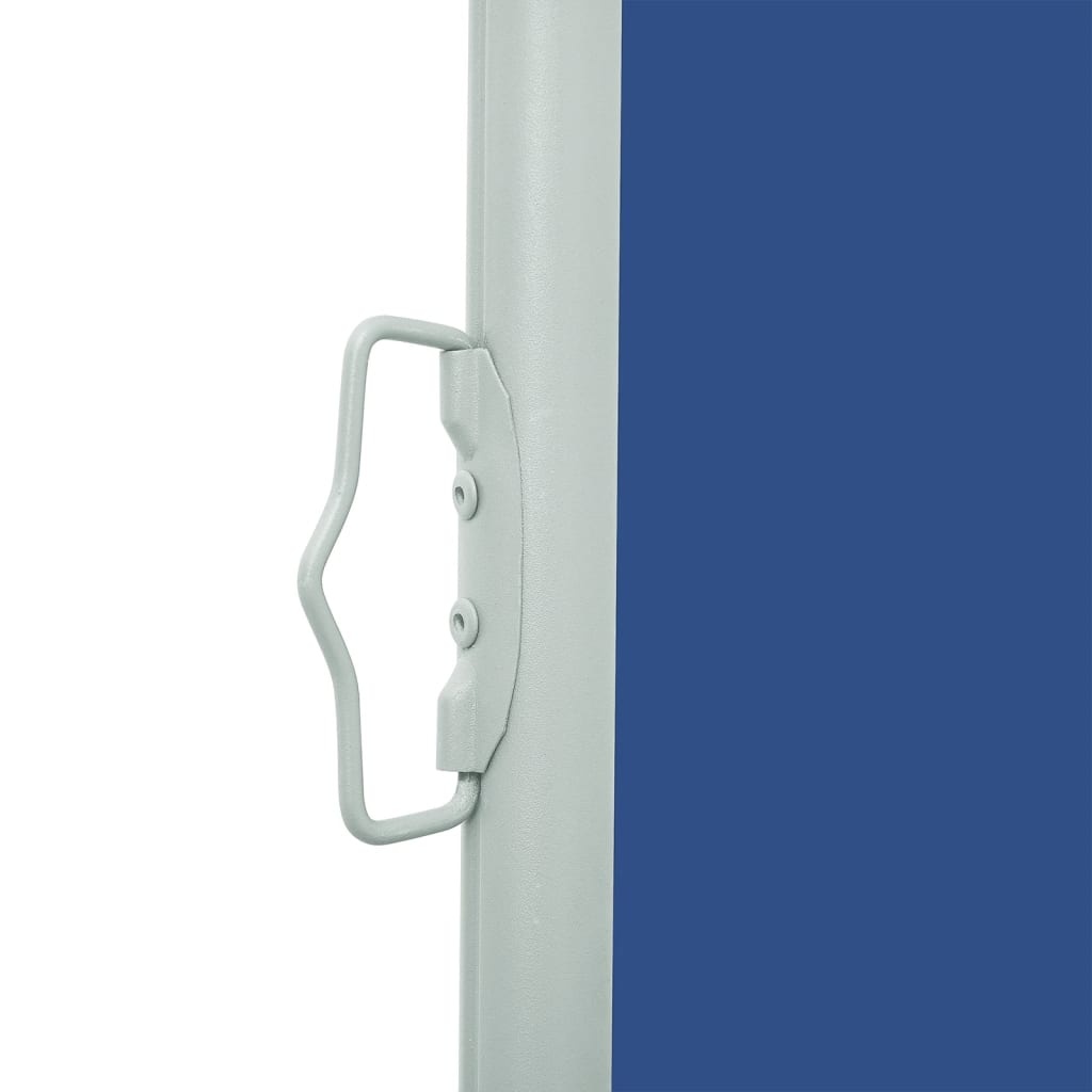 VidaXL Tuinscherm uittrekbaar 120x500 cm blauw