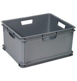 VidaXL Opbergbox Unibox XL 60 L grijs
