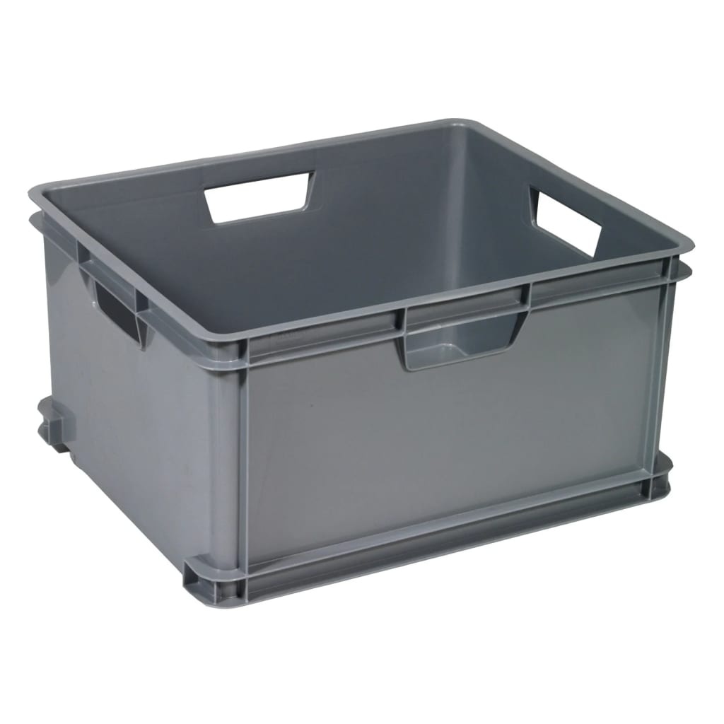 VidaXL Opbergbox Unibox XL 60 L grijs