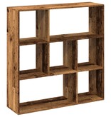 VidaXL Kamerscherm / boekenkast 102x29x103,5 cm hout oud houtkleurig