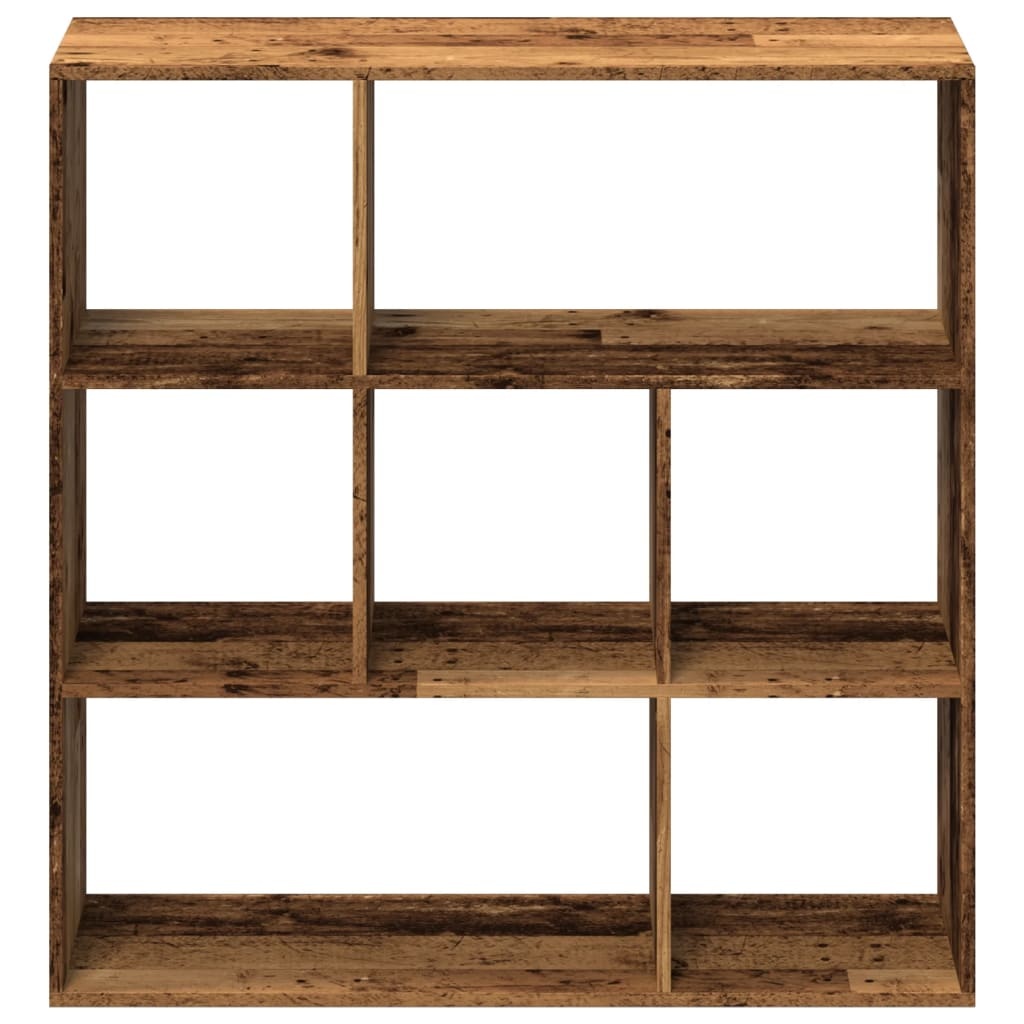 VidaXL Kamerscherm / boekenkast 102x29x103,5 cm hout oud houtkleurig