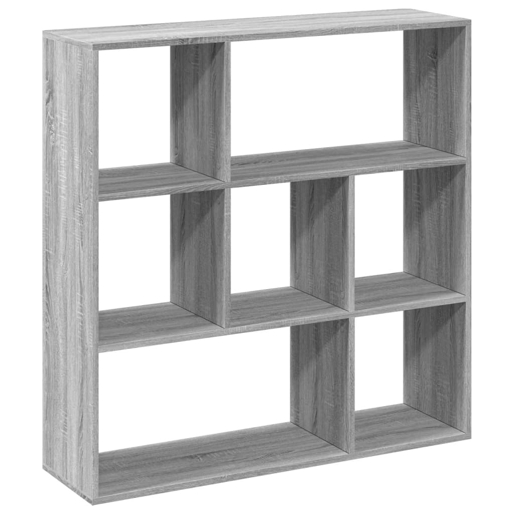 VidaXL Kamerscherm / boekenkast 102x29x103,5 cm hout grijs sonoma