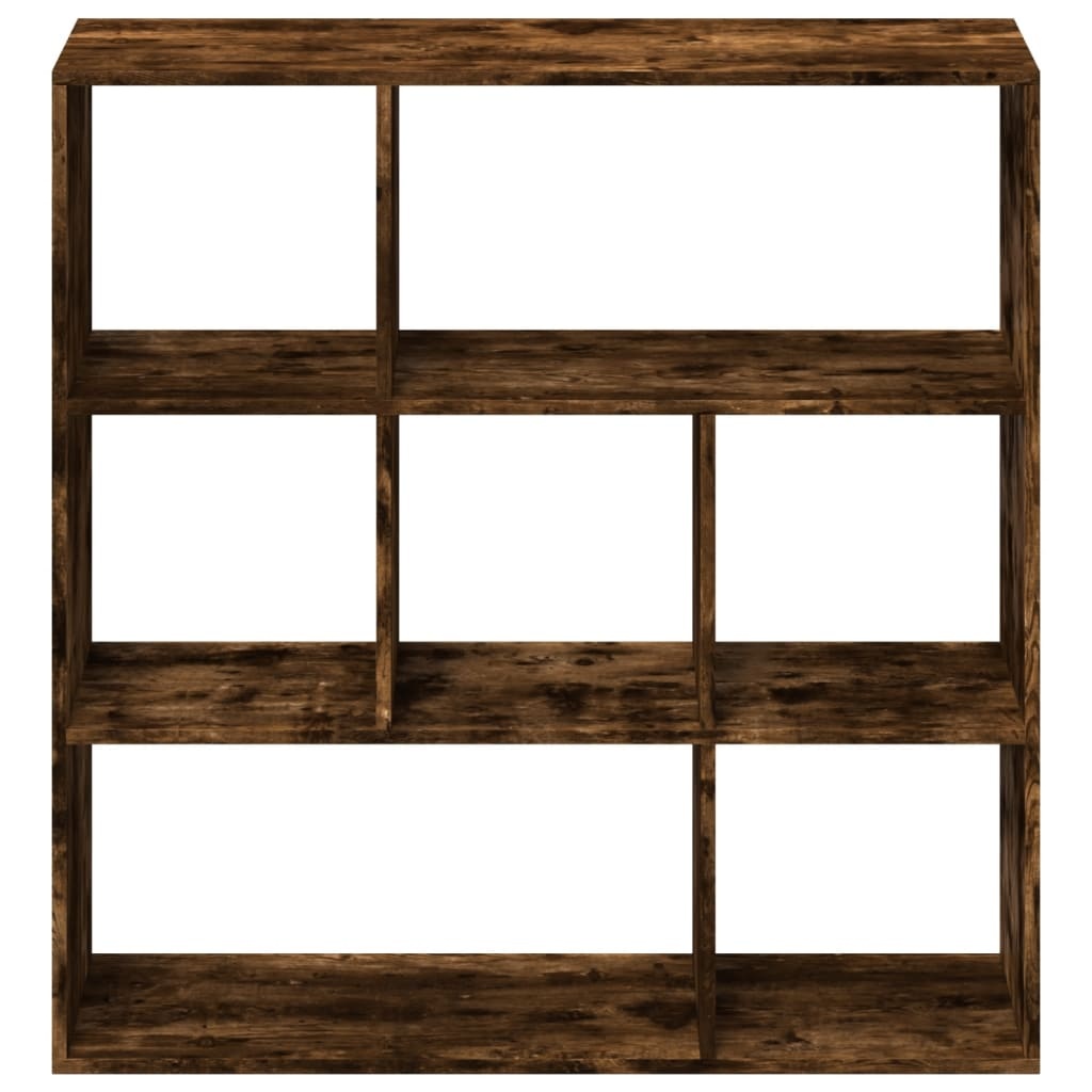 VidaXL Kamerscherm / boekenkast 102x29x103,5 cm hout gerookt eiken