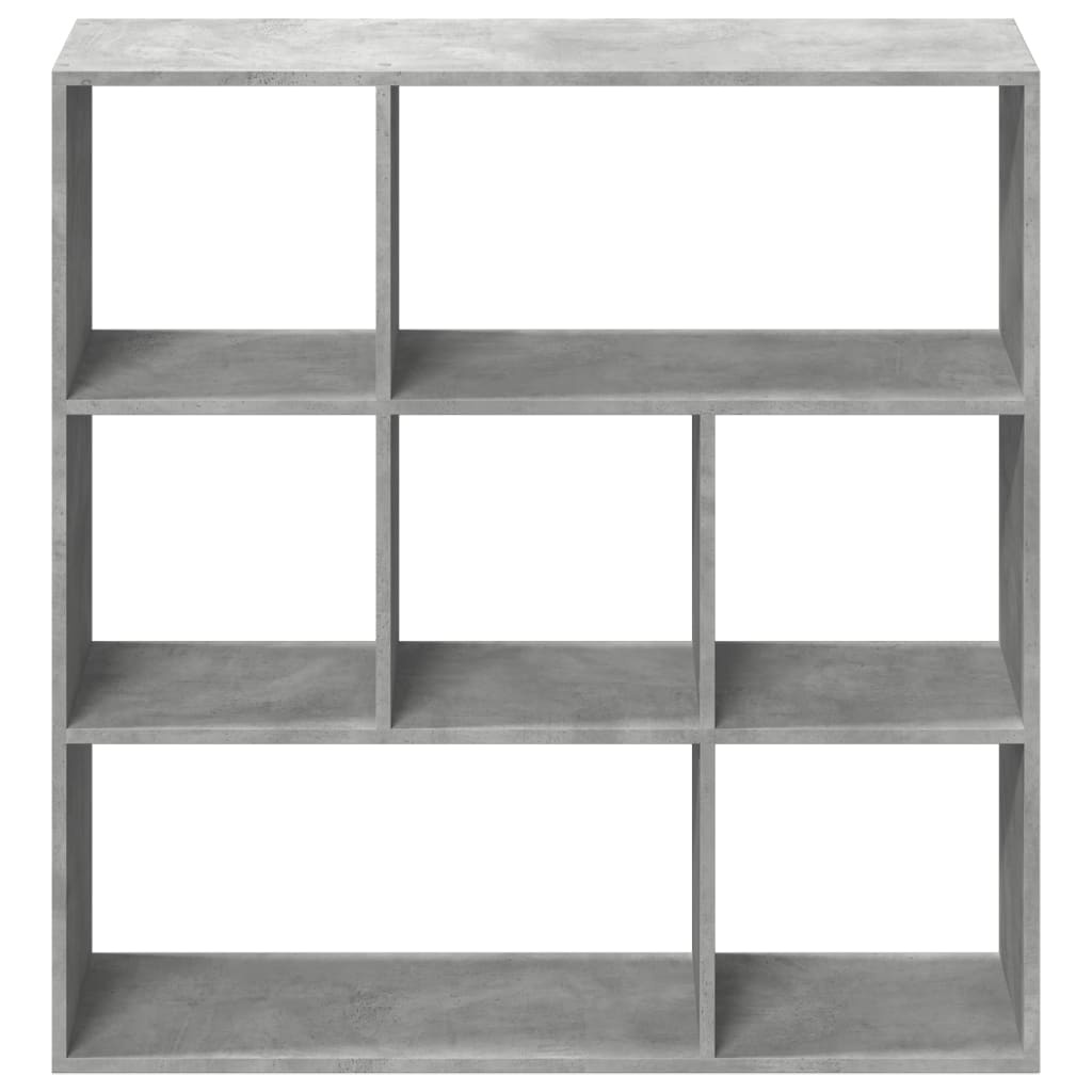 VidaXL Kamerscherm / boekenkast 102x29x103,5 cm hout betongrijs