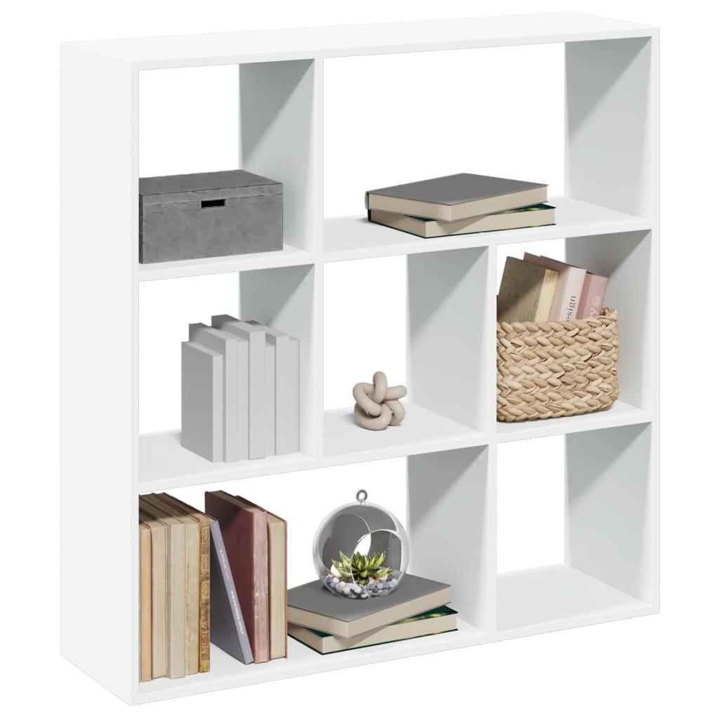 VidaXL Kamerscherm / boekenkast 102x29x103,5 cm bewerkt hout wit