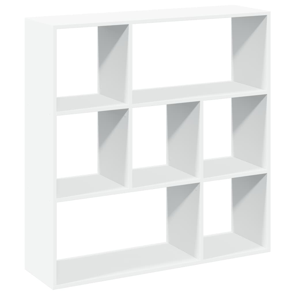VidaXL Kamerscherm / boekenkast 102x29x103,5 cm bewerkt hout wit