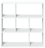 VidaXL Kamerscherm / boekenkast 102x29x103,5 cm bewerkt hout wit