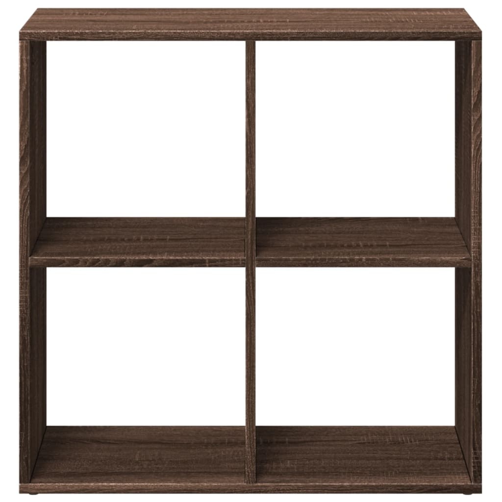 VidaXL Kamerscherm / boekenkast 69,5x29x69,5 cm hout bruin eikenkleur
