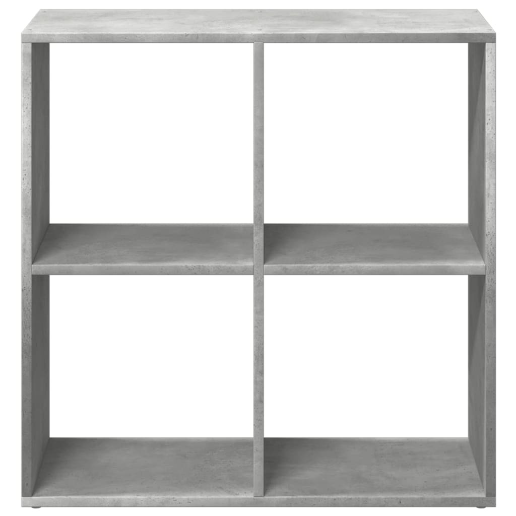 VidaXL Kamerscherm / boekenkast 69,5x29x69,5 cm hout betongrijs