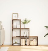 VidaXL Kamerscherm / boekenkast 3-laags 99x29x99 cm hout bruin eiken