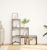VidaXL Kamerscherm / boekenkast 3-laags 99x29x99 cm hout grijs sonoma