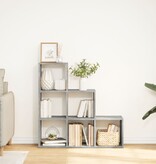 VidaXL Kamerscherm / boekenkast 3-laags 99x29x99 cm hout betongrijs