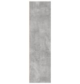 VidaXL Boekenkast 80x30x114 cm bewerkt hout betongrijs