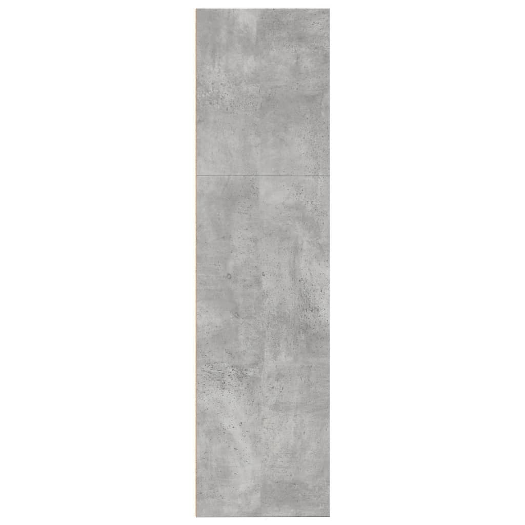 VidaXL Boekenkast 80x30x114 cm bewerkt hout betongrijs