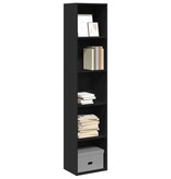 VidaXL Boekenkast 40x30x189 cm bewerkt hout zwart