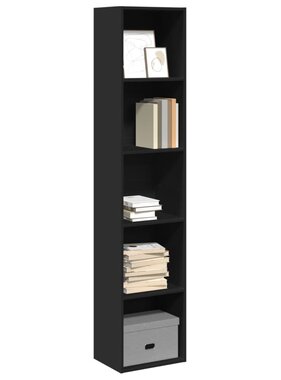 VidaXL Boekenkast 40x30x189 cm bewerkt hout zwart