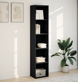 VidaXL Boekenkast 40x30x189 cm bewerkt hout zwart