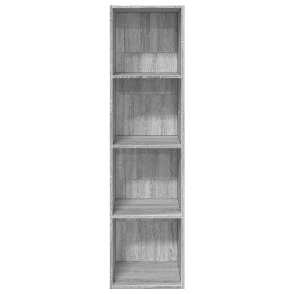 VidaXL Boekenkast 40x30x152 cm bewerkt hout grijs sonoma eikenkleurig