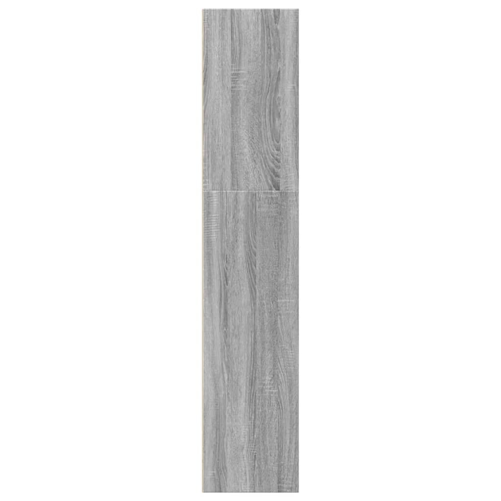 VidaXL Boekenkast 40x30x152 cm bewerkt hout grijs sonoma eikenkleurig