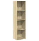 VidaXL Boekenkast 40x30x152 cm bewerkt hout sonoma eikenkleurig