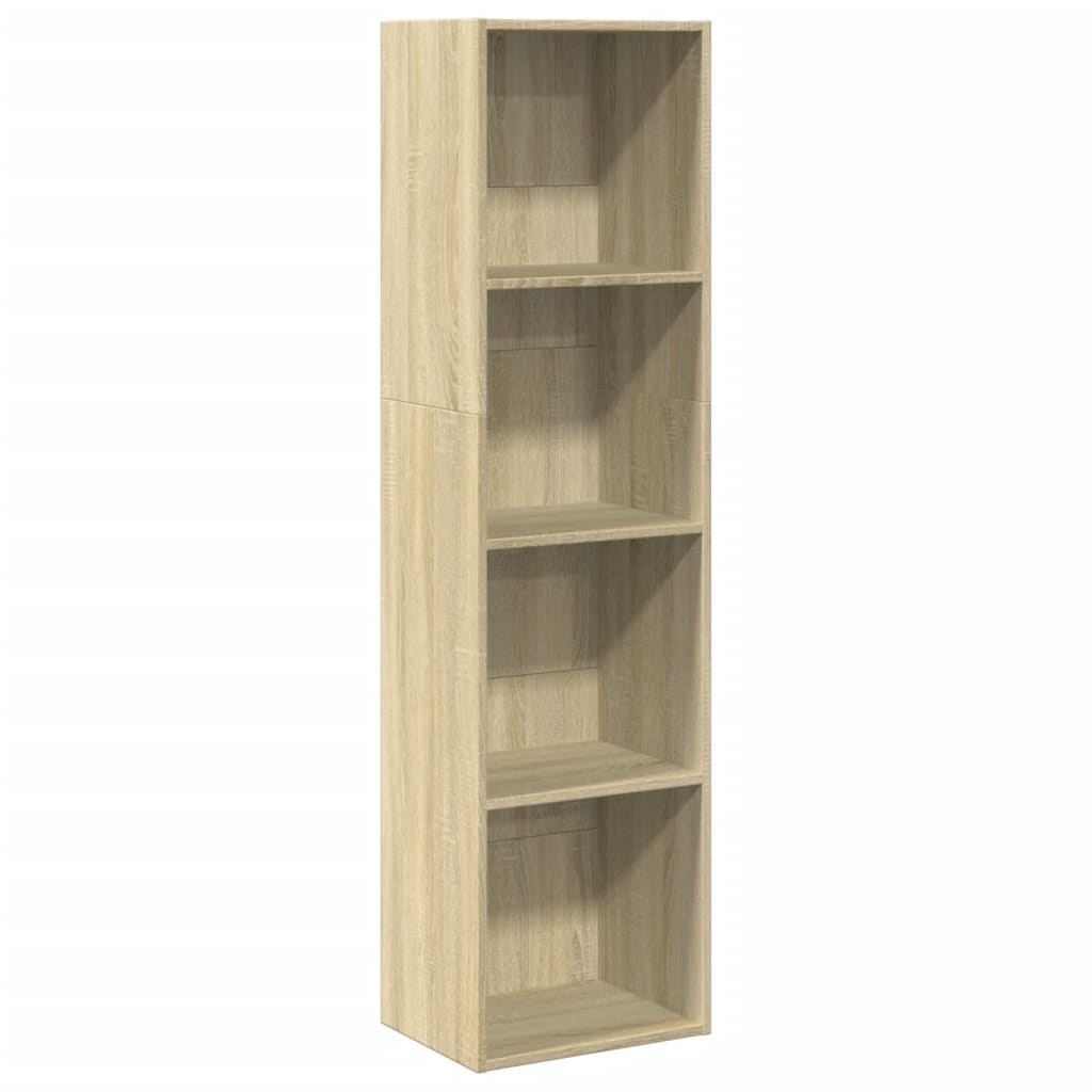 VidaXL Boekenkast 40x30x152 cm bewerkt hout sonoma eikenkleurig