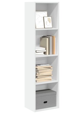 VidaXL Boekenkast 40x30x152 cm bewerkt hout wit