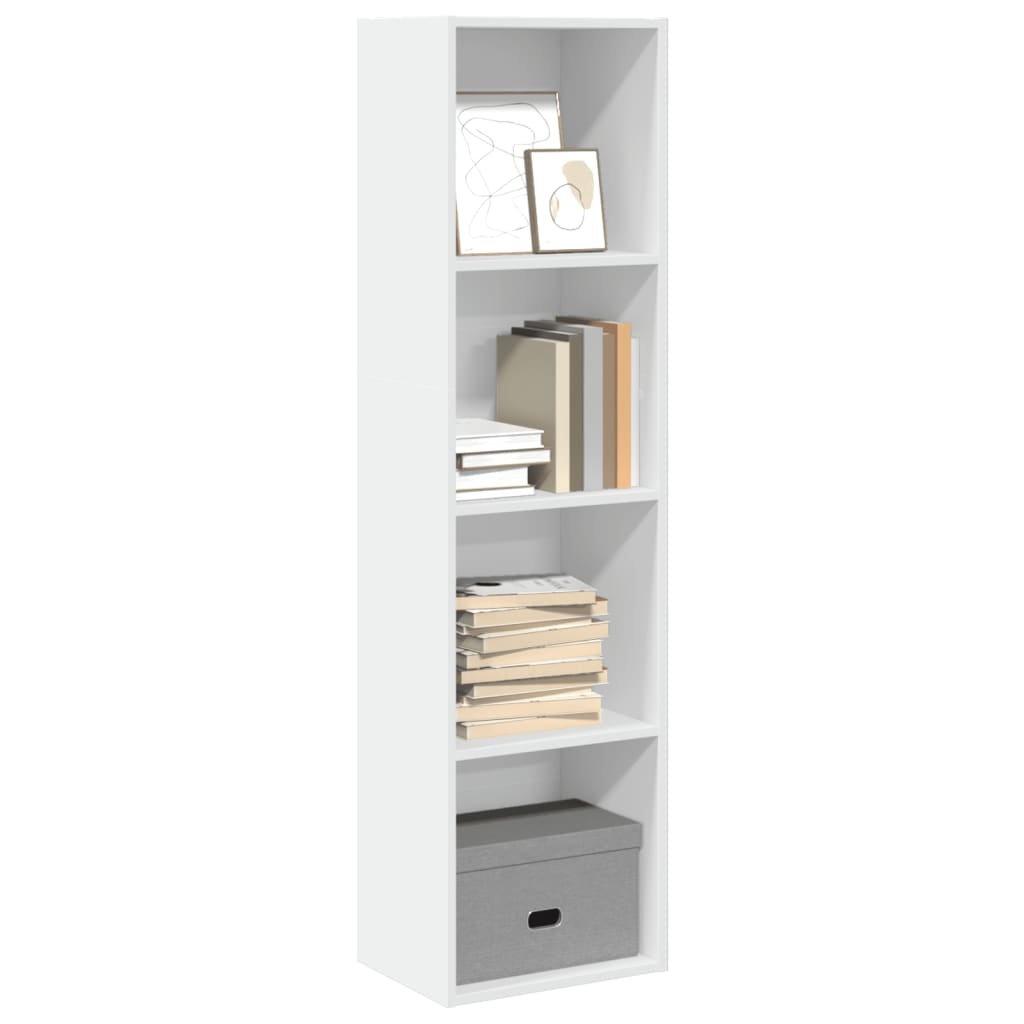 VidaXL Boekenkast 40x30x152 cm bewerkt hout wit