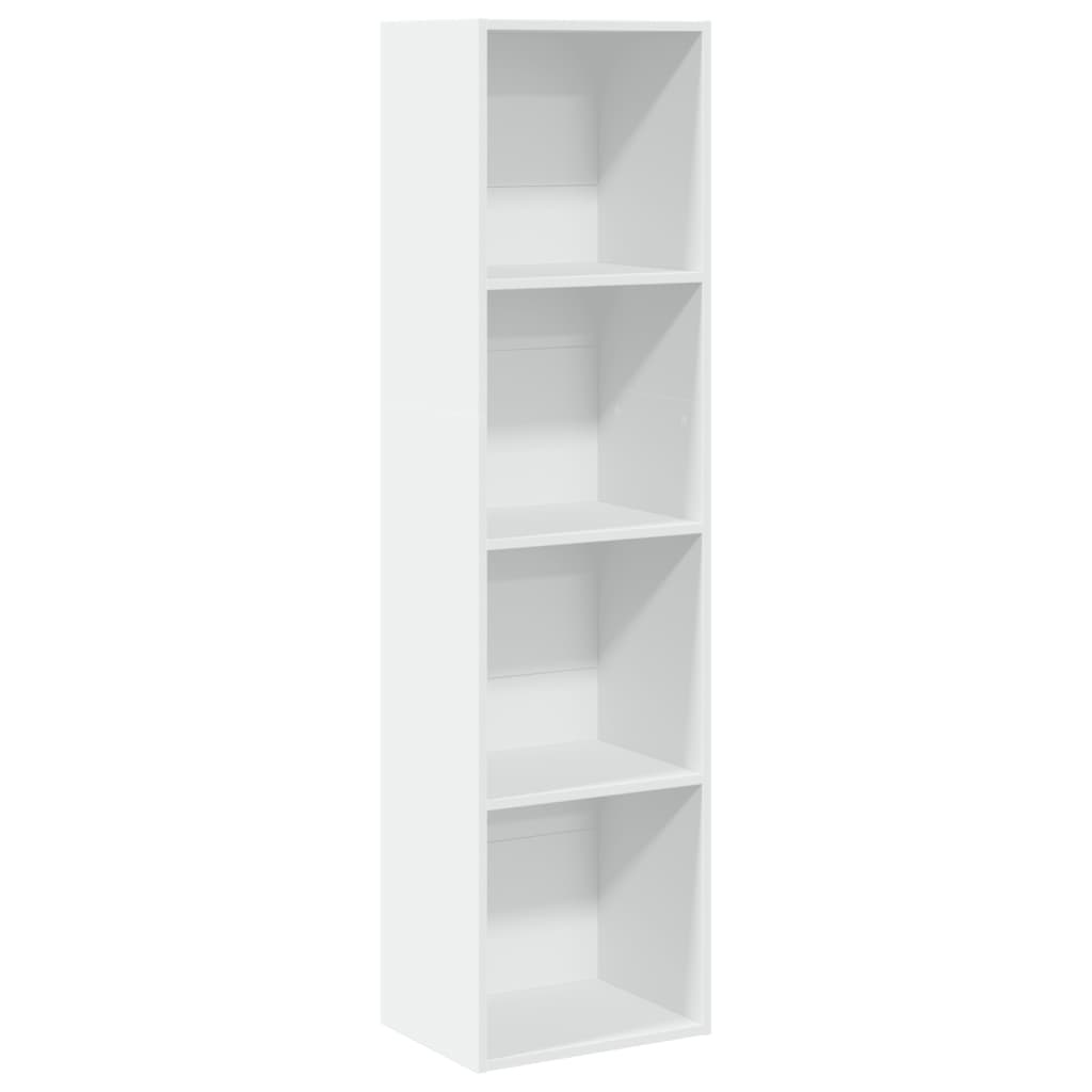 VidaXL Boekenkast 40x30x152 cm bewerkt hout wit