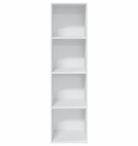 VidaXL Boekenkast 40x30x152 cm bewerkt hout wit