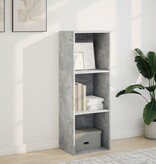 VidaXL Boekenkast 40x30x114 cm bewerkt hout betongrijs
