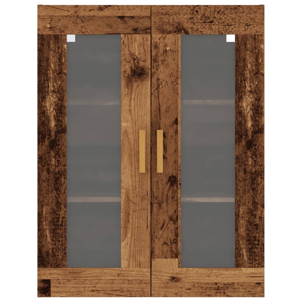 VidaXL Hangkast 69,5x34x90 cm oud houtkleurig
